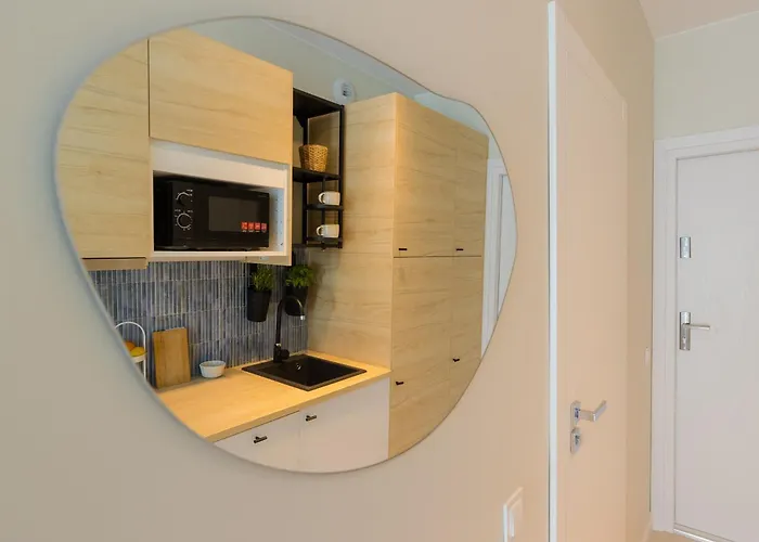 Superapart Naukowa 55 - Nowoczesne Mikrostudio Apartman