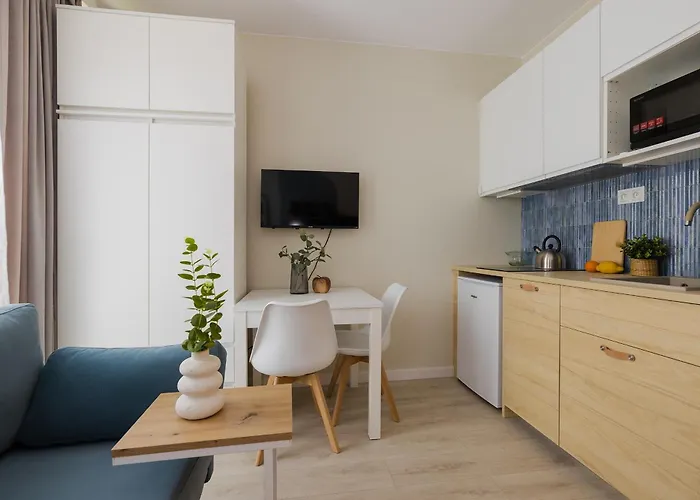 Superapart Naukowa 55 - Nowoczesne Mikrostudio Apartman Varsó