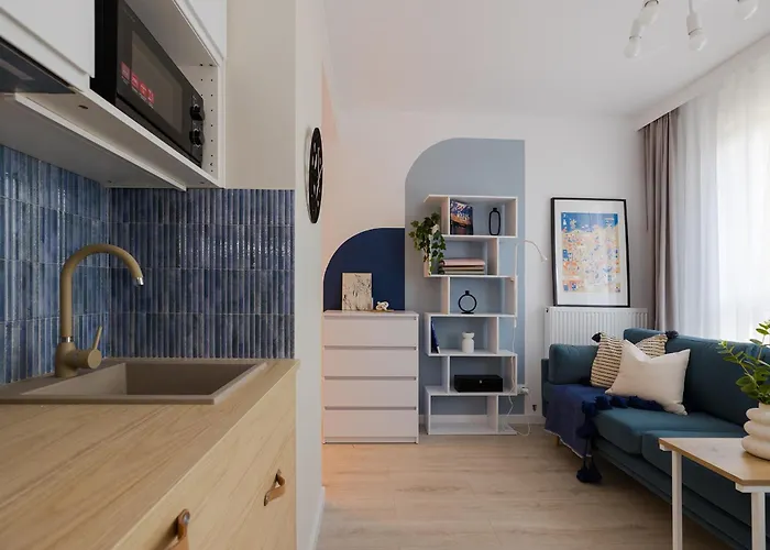 Superapart Naukowa 55 - Nowoczesne Mikrostudio Apartman